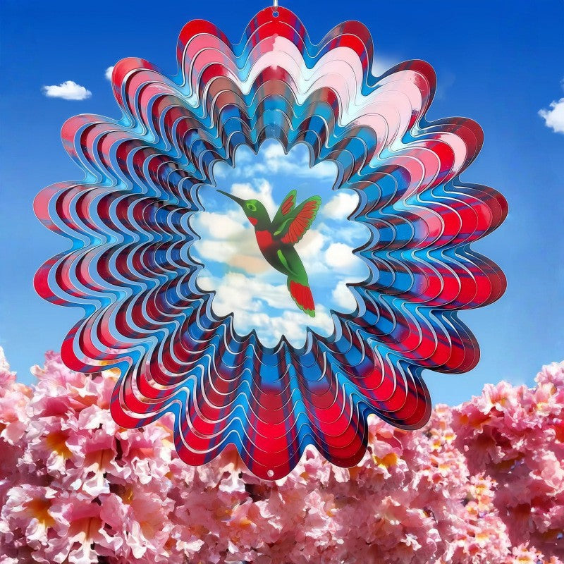 Hanging Wind Spinners Outdoor - Stunning 3D Effect