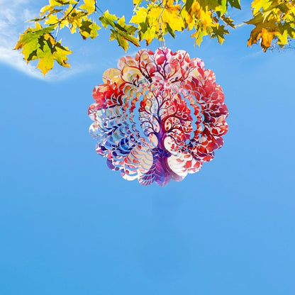 Hanging Wind Spinners Outdoor - Stunning 3D Effect