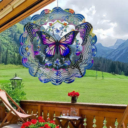 Hanging Wind Spinners Outdoor - Stunning 3D Effect