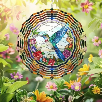 Hanging Wind Spinners Outdoor - Stunning 3D Effect