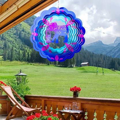Hanging Wind Spinners Outdoor - Stunning 3D Effect