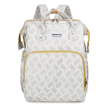 👶  2-in-1 Baby Diaper Bag Backpack – Fold-Out Care Space & Large Storage