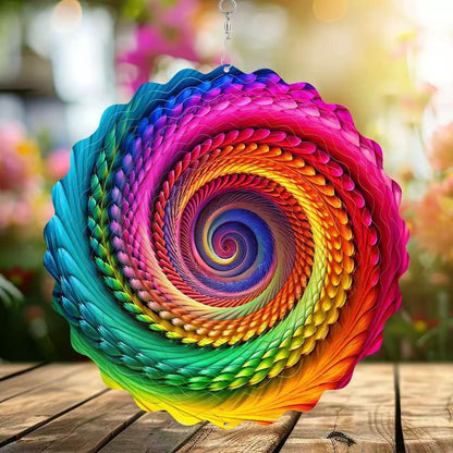 Hanging Wind Spinners Outdoor - Stunning 3D Effect
