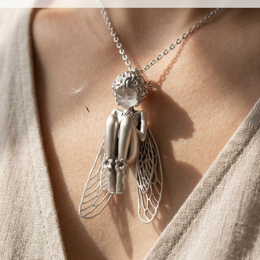 🔥❤️Silent Angel Pendant