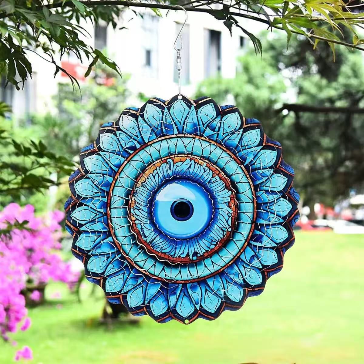 Hanging Wind Spinners Outdoor - Stunning 3D Effect