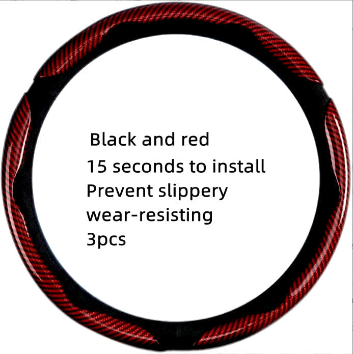 Non-Slip Car Steering Wheel Cover for 15 Inch Wheels