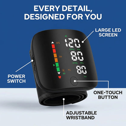 🔥Wrist blood pressure monitor-A Smarter Way to Track Your Blood Pressure
