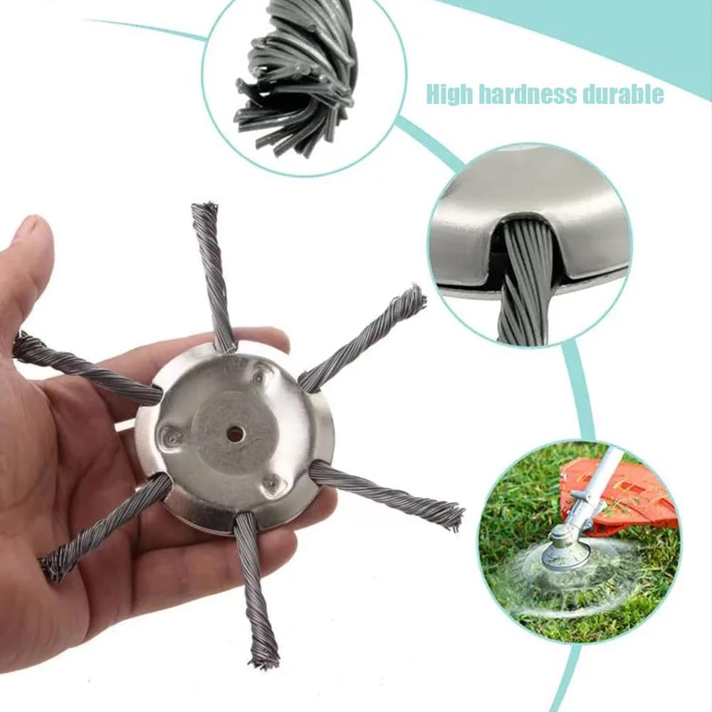 Grass Trimmer Head Made of Steel Wire🌳