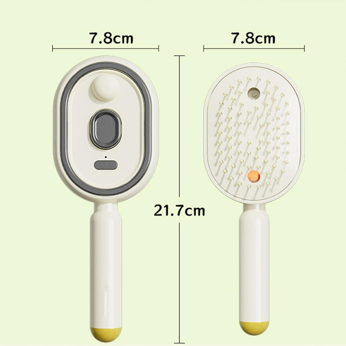 💆‍♀️ Electric Spray Air Cushion Massage Comb – Anti-Static Nano Mist Hair Brush with Scalp Massage ✨🌿