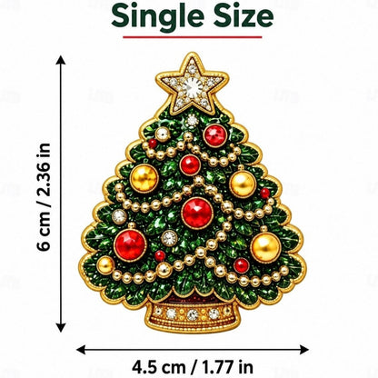 Hot Sale🎄✨ DIY Christmas Pearl & Diamond Painting Fridge Magnet Kit – Festive Holiday Craft Fun