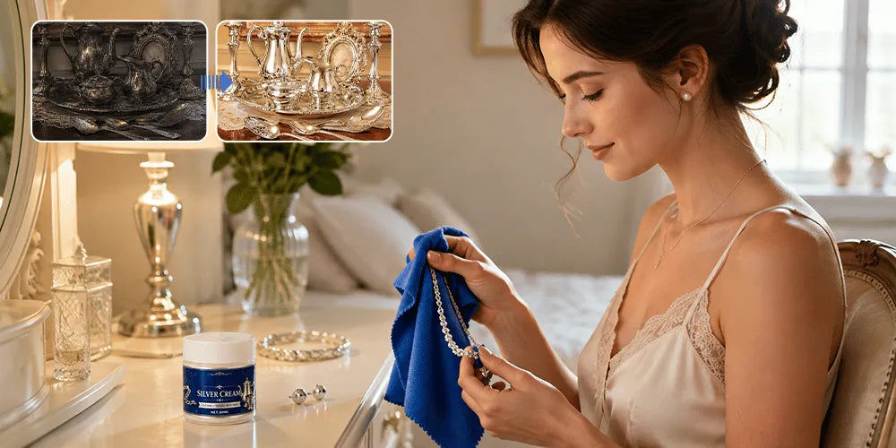 Professional Silver Polish & Tarnish Restoring Cream