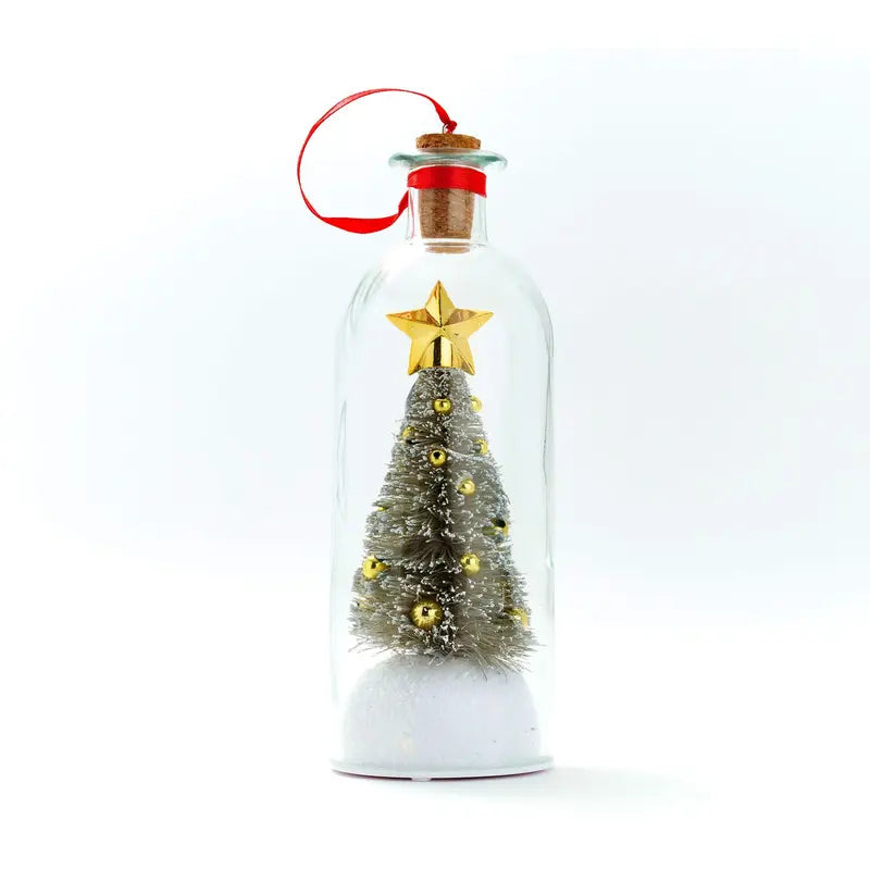 🎄 Mr. Christmas 8" Recordable Christmas Tree Message In A Bottle