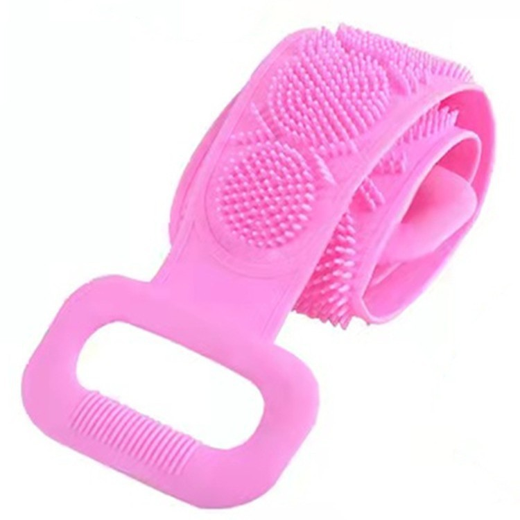 🛁Limited-Time 50% OFF 💦Silicone Bath Brush Double-Sided Exfoliating Back Scrubber