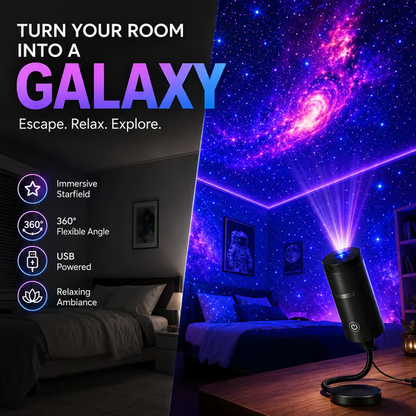 Night Light Projector - Smart Holographic Star Projector