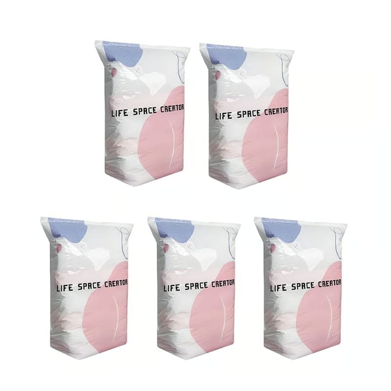 Thickened Stereoscopic No-Pump Vacuum Compression Bag