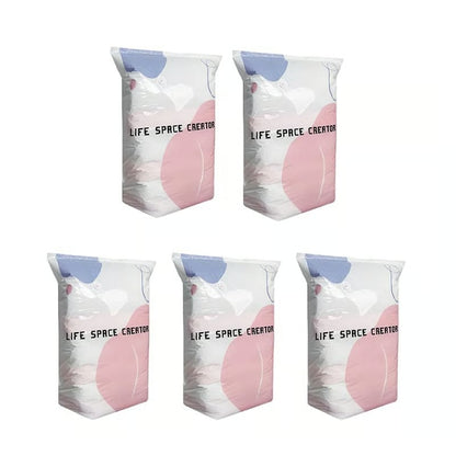 Thickened Stereoscopic No-Pump Vacuum Compression Bag