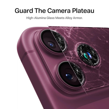 📸1-Piece Metal Frame Camera Lens & Module Protector for iPhone 18/17 Series
