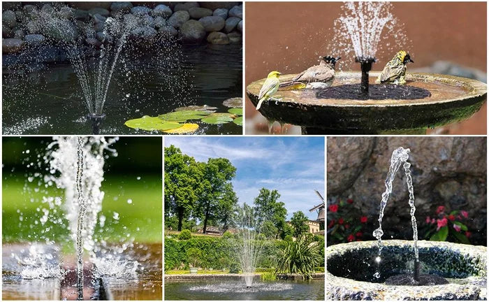 K🥳2026 HOT SALE🥳💞50% OFF!✨ 💝Compact Solar Bird Fountain Pump – Keep Your Garden Alive! 🐦️
